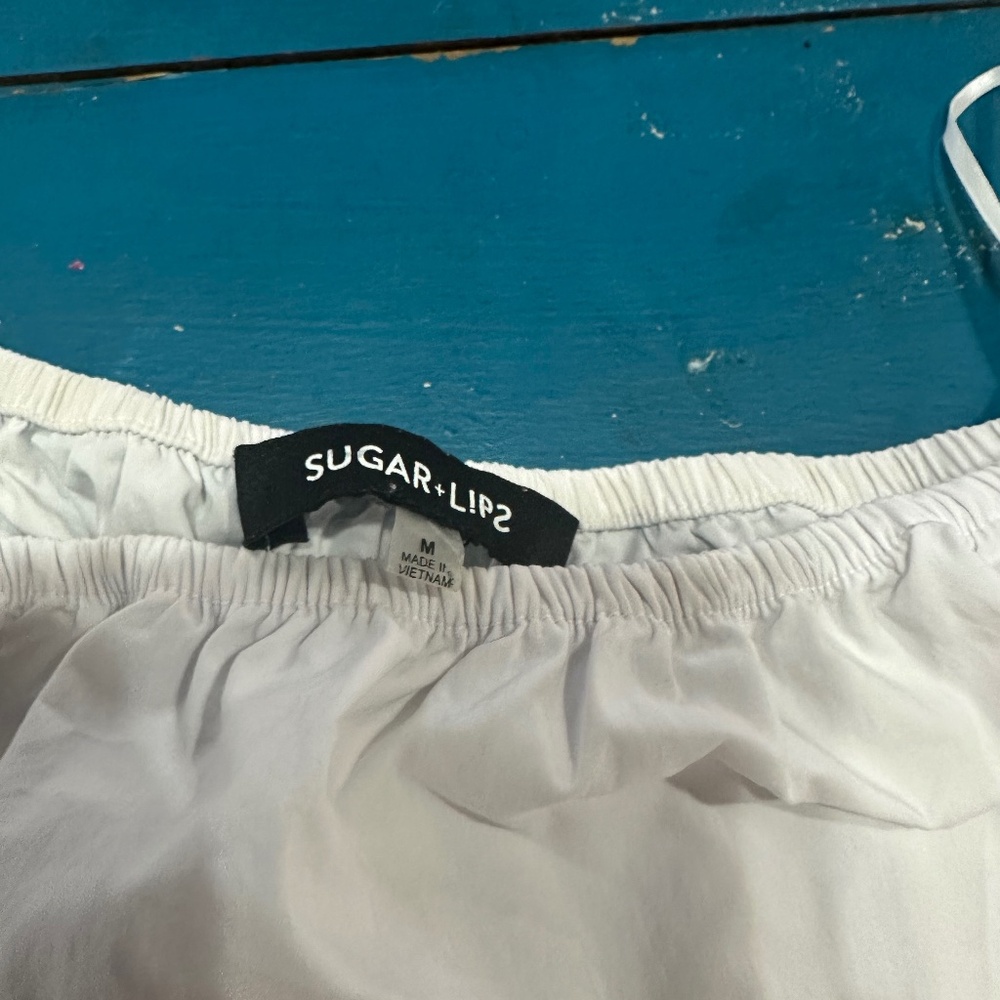 Sugar lips off the shoulder top